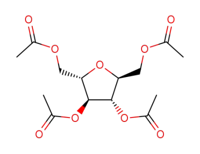 (2R,3R,4R,5R)-2,5-bis(acetoxymethyl) tetrahydrofuran-3,4-diyldiacetate