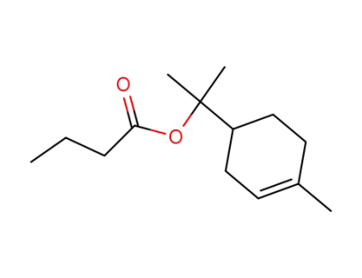 2-(4-methylcyclohex-3-enyl)propan-2-yl butyrate