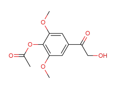 1-(4-acetoxy-3,5-dimethoxy-phenyl)-2-hydroxy-ethanone
