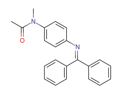 N-(4-((diphenylmethylene)amino)phenyl)-N-methylacetamide